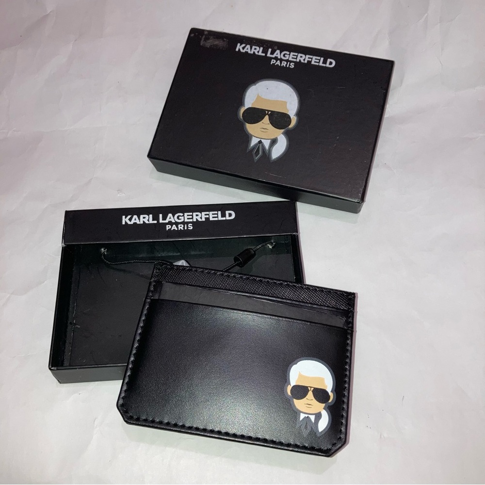 Karl lagerfeld card holder